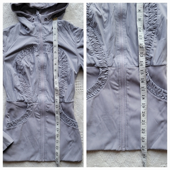 Lululemon Dance Studio Jacket * Reversible* Blurred Grey - Picture 7 of 9